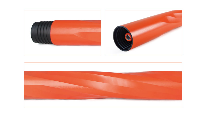 square new type spiral central cable-drilling pipe square new type spiral central cable-drilling pipe